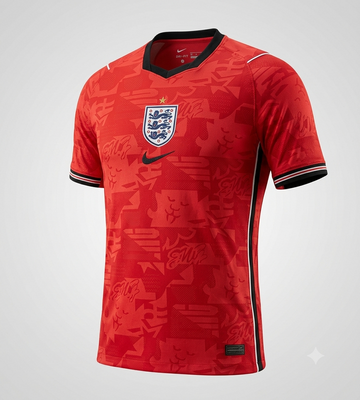 Angleterre – Maillot Extérieur 2026 – Rouge