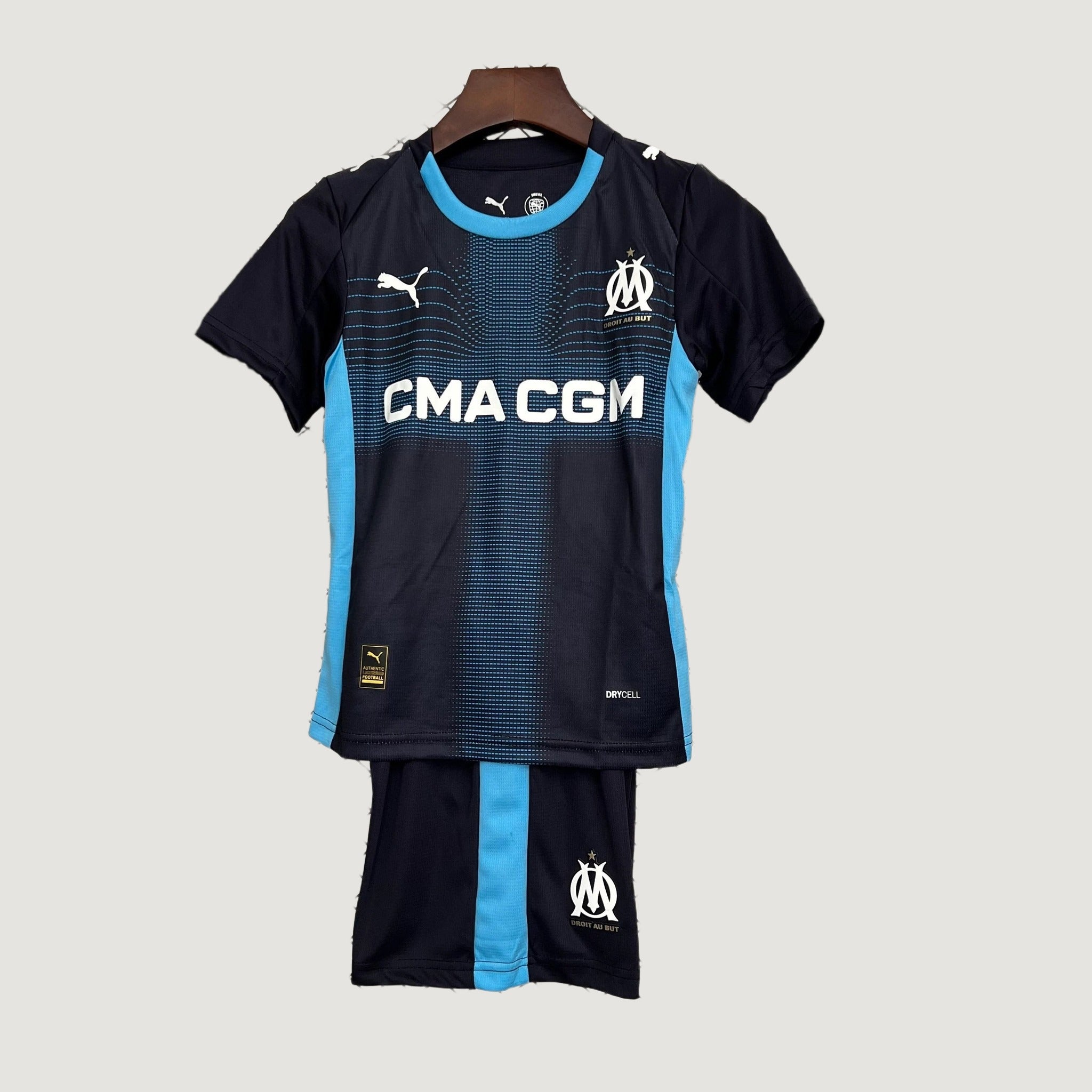 Kit enfant Marseille extérieur 2025-26