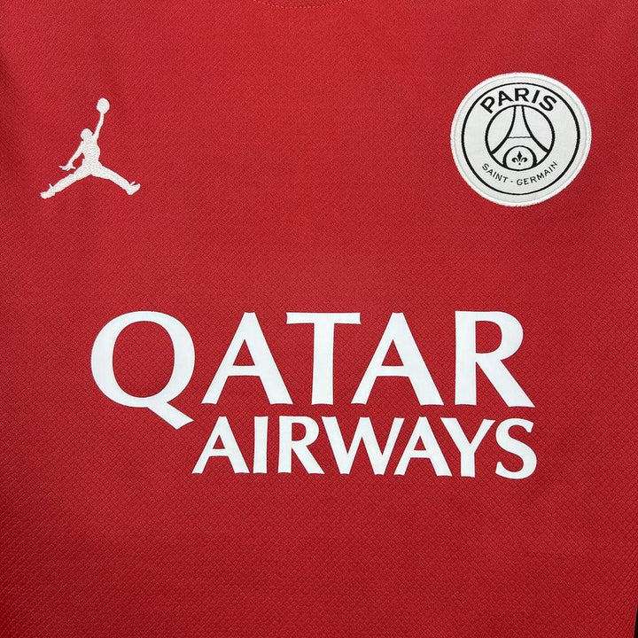 Maillot Paris Manches Longues Rouge
